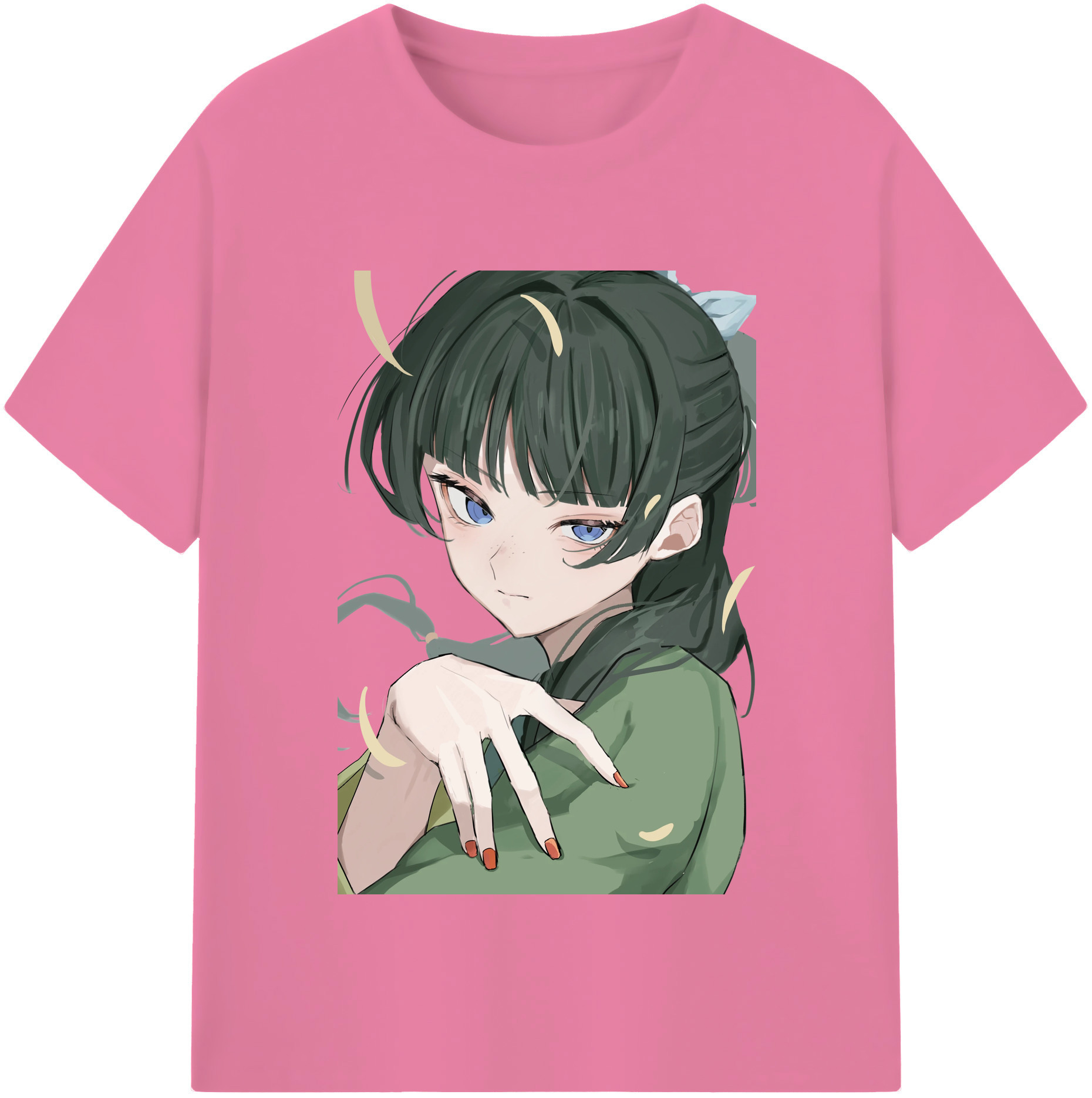 （画像用） 薬屋のひとりごと The Apothecary Diaries 綿100％半袖Tシャツ（フロントプリント）